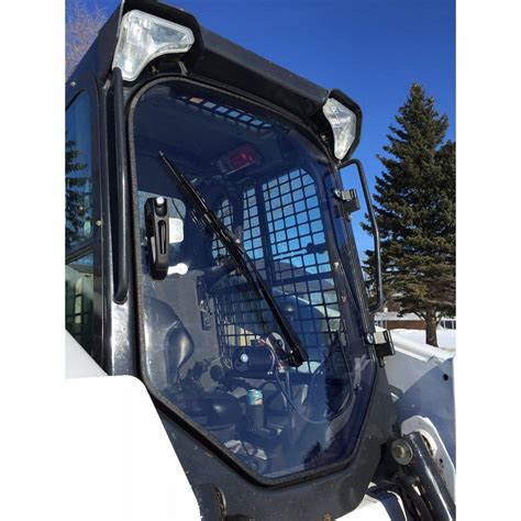 replacement skid steer door|forestry door for skid steer.